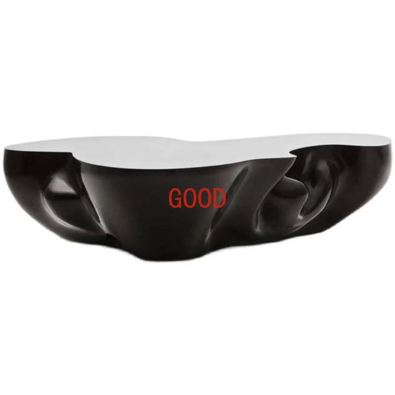 Custom Designer New Cloud Tea Table Creative FRP Shaped Fashion Tea Table Villa Living Room Hospitality Furniture Tea Table