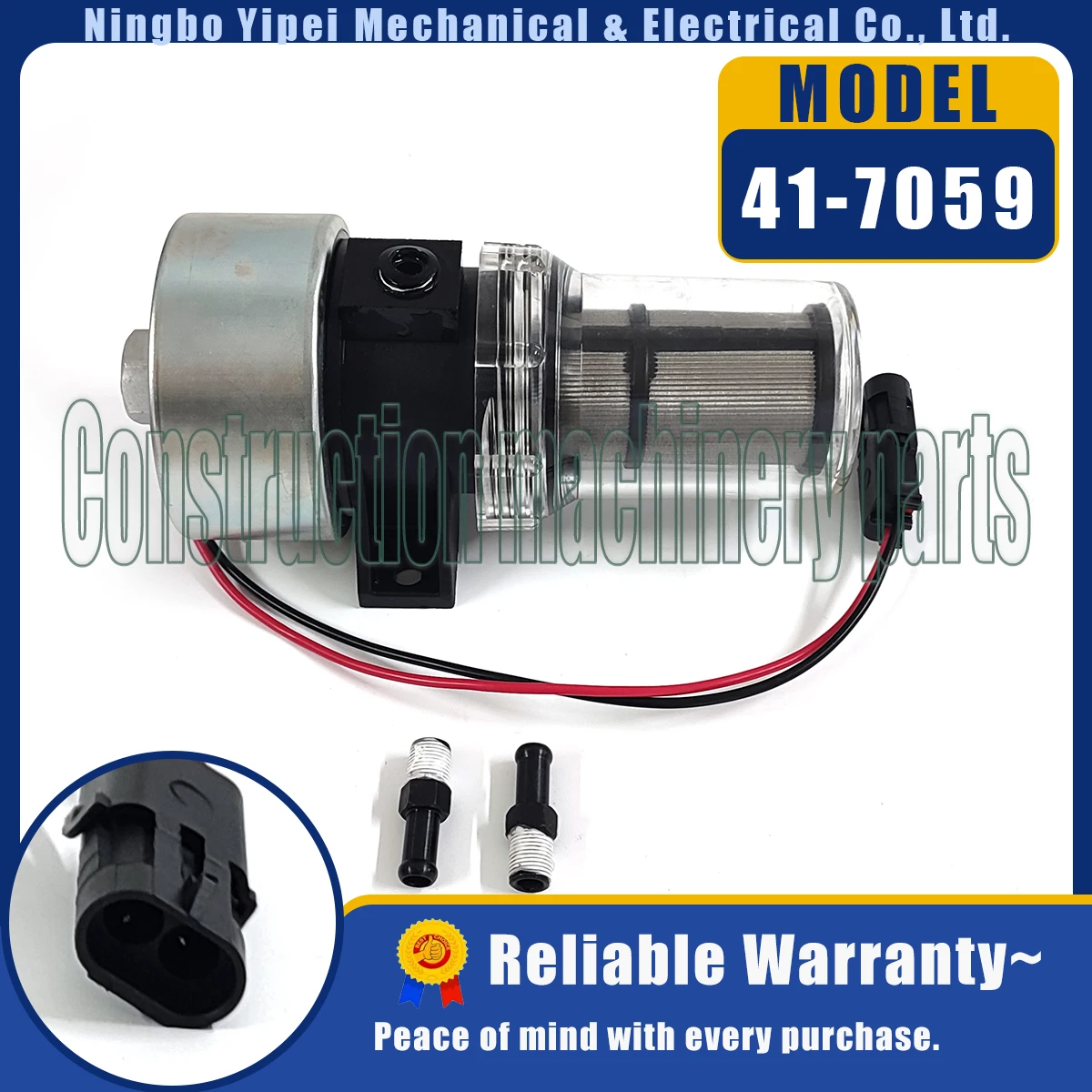 41-7059 417059 Electric Filter Fuel Pump For Thermo King MD/KD/RD/TS/URD/XDS/TD/LND Carrier 30-01108-03 300110803