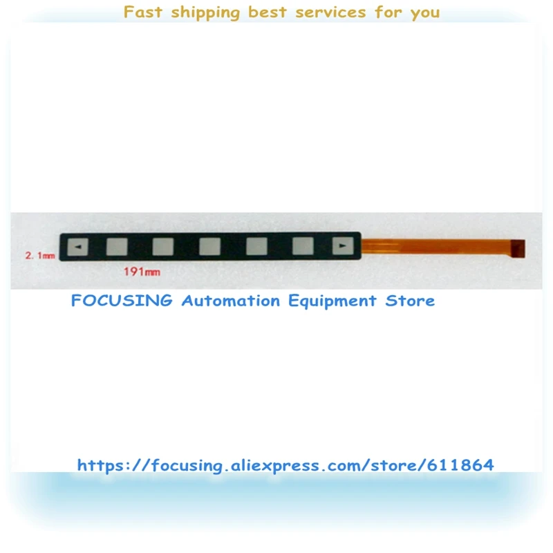 A250-0914-X001 7 Key Panel New