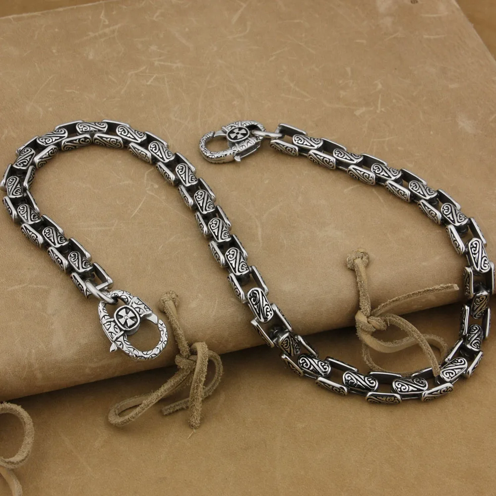 

Unique Stainless Steel Mens Biker KeyChain Punk Wallet Chain 5A020WC 3P6 14" ~ 36"