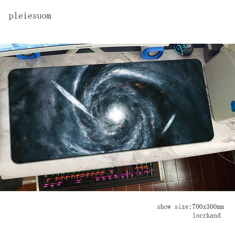 Galaxy pad mouse Beautiful computer gamer mouse pad Birthday padmouse big 900x400mm mousepad ergonomic gadget office desk mats