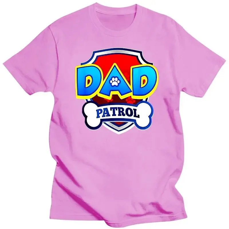 Mens Clothing Dad Patrol Shirt Dog Funny Gift Birthday Party Black T-Shirt Size S-4Xl Birthday Gift Tee T Shirt for Men Tops