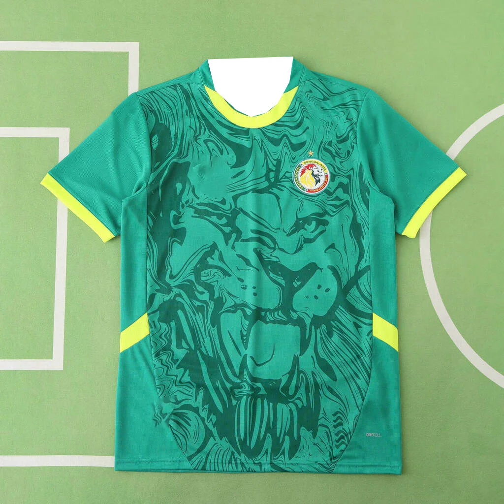 

2025 Summer Hot-selling New Senegal Jersey T-shirt Jersey Outdoor Training Breathable Quick-drying Trend Short-sleeved Top
