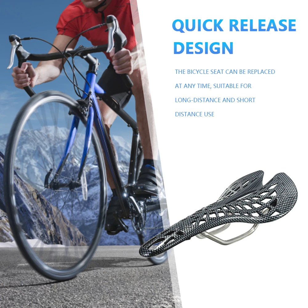 دراجة السرج الطريق الدراجة العنكبوت الجوف السرج مقاعد ألياف الكربون دراجة السرج مقعد الدراجة وسادة مقاوم للماء الدراجات اكسسوارات