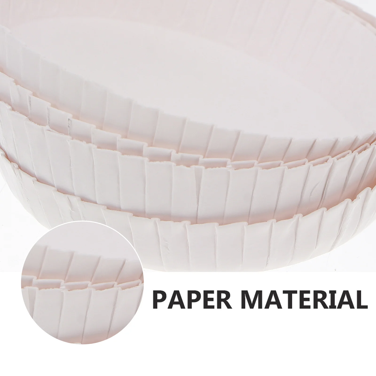 

100Pcs Paper Made Cup Covers Single Use Lid for Takeout Travel Convenient Storage in Kitchen Bar Tea Coffee Shop Bulk Pack