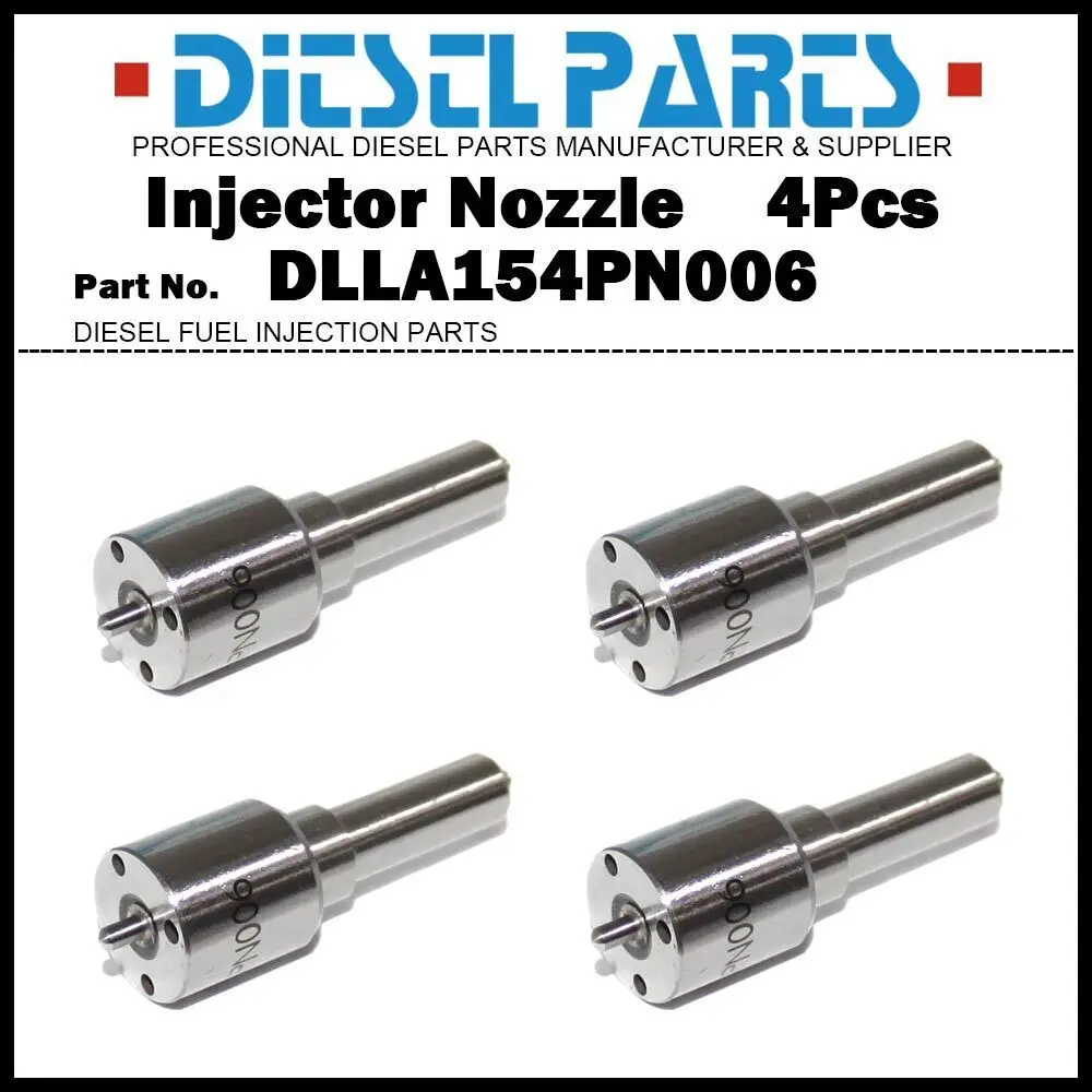 

4x Injector Nozzle 105017-0061 DLLA154PN006 for ISUZU 4JB1 JX493Q1 8-94247937-0