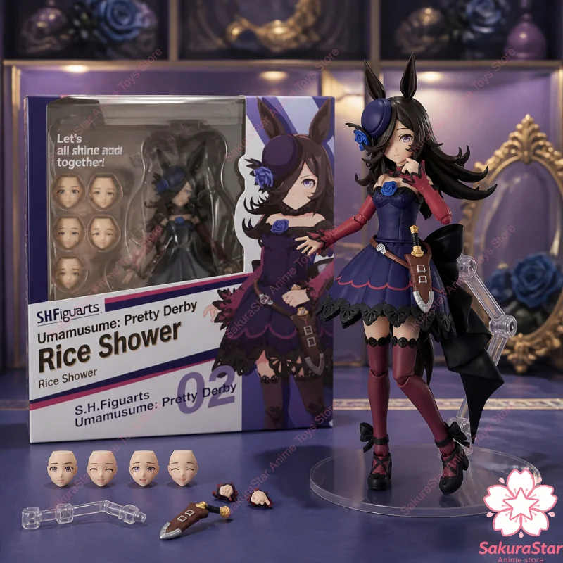 Model Kit Uma Musume - 【Disponibile】Bandai S.H.Figuarts Umamusume Rice Shower Edizione