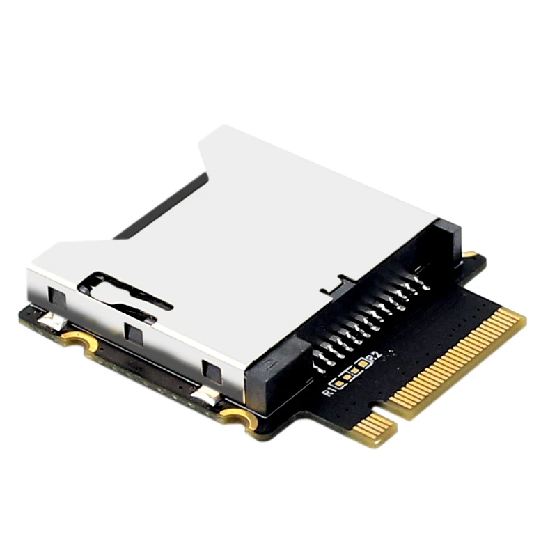 CFExpress adaptor M.2 NVME tipe A ke M.2 m-key M2 PCIE 3.0/4.0 X1 ke CF Express papan Riser SSD tipe-a kecepatan tinggi untuk PC