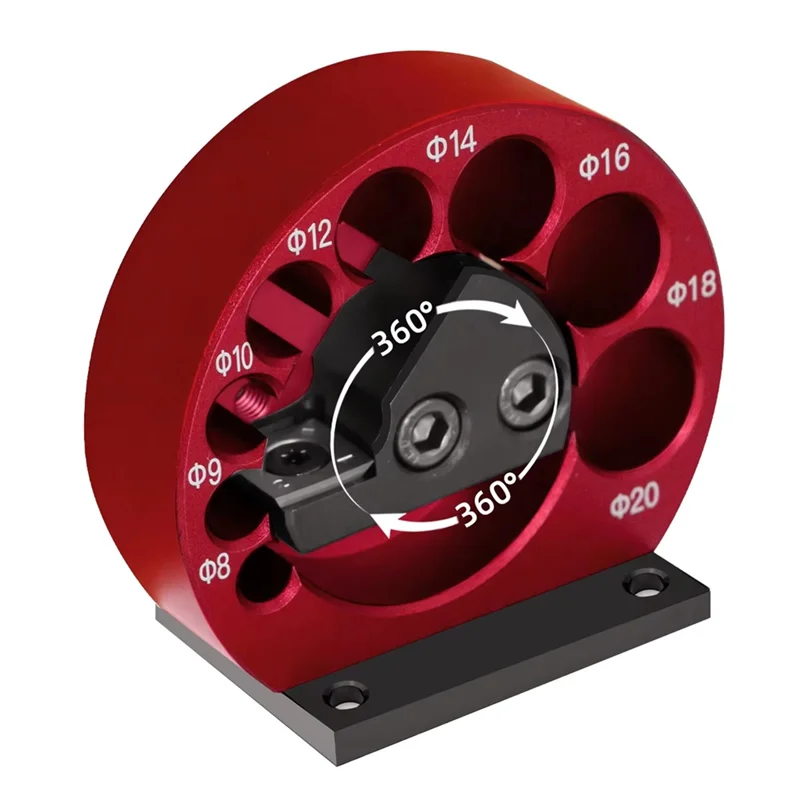 A43F-8-ثقوب صانع وتد عدة الرقصة 8 مللي متر-20 مللي متر النجارة الحفر الكهربائية طحن وتد قضيب مستدير أداة مساعدة