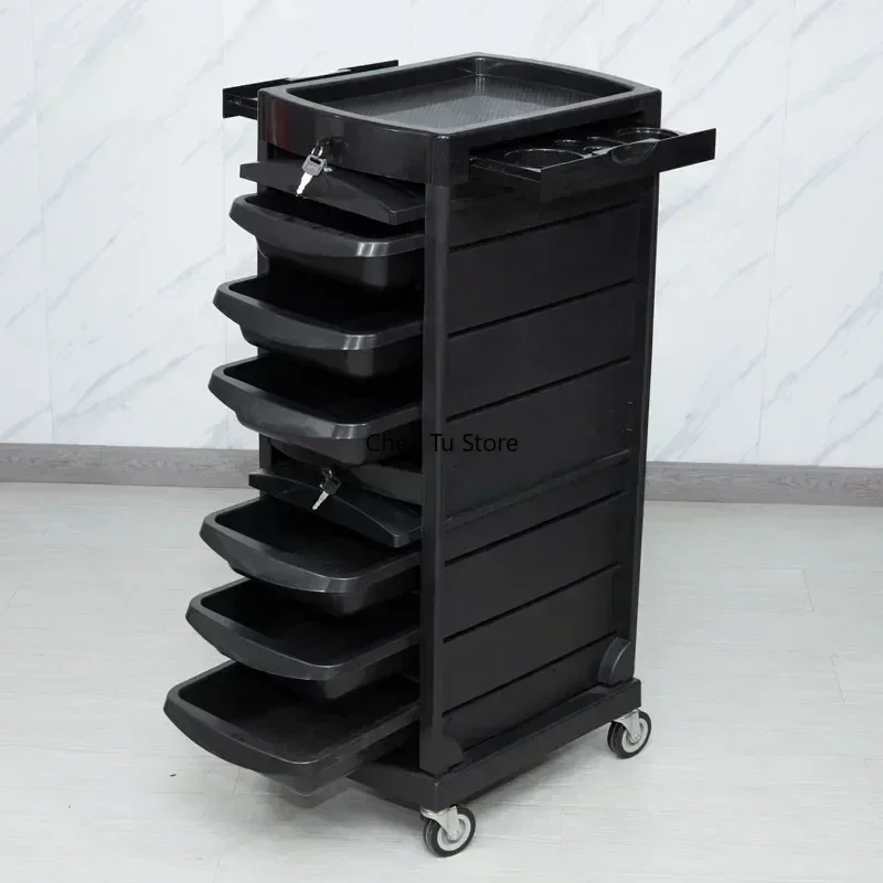 Dressing Serving Cart Spa Mini Trolley Rotating Lash Clinical Nails Salon Welding Wine Carrello Parrucchiere Auxiliary Furniture