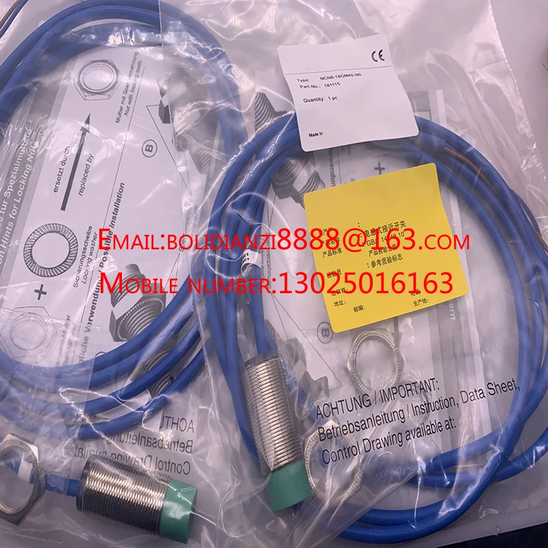 New proximity switch sensor NCN8-18GM40-Z0 NCN8/NCB5/NCN12/NCB8-18GM50-Z4/-18GM40-Z0-V1 Z1  One year warranty In stock