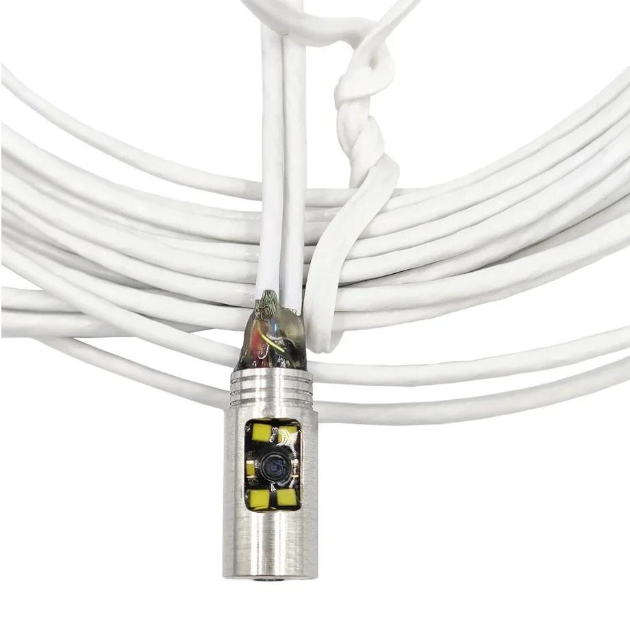 2025Factory direct supply straight side view dual camera industrial endoscope inspection camera with led light source