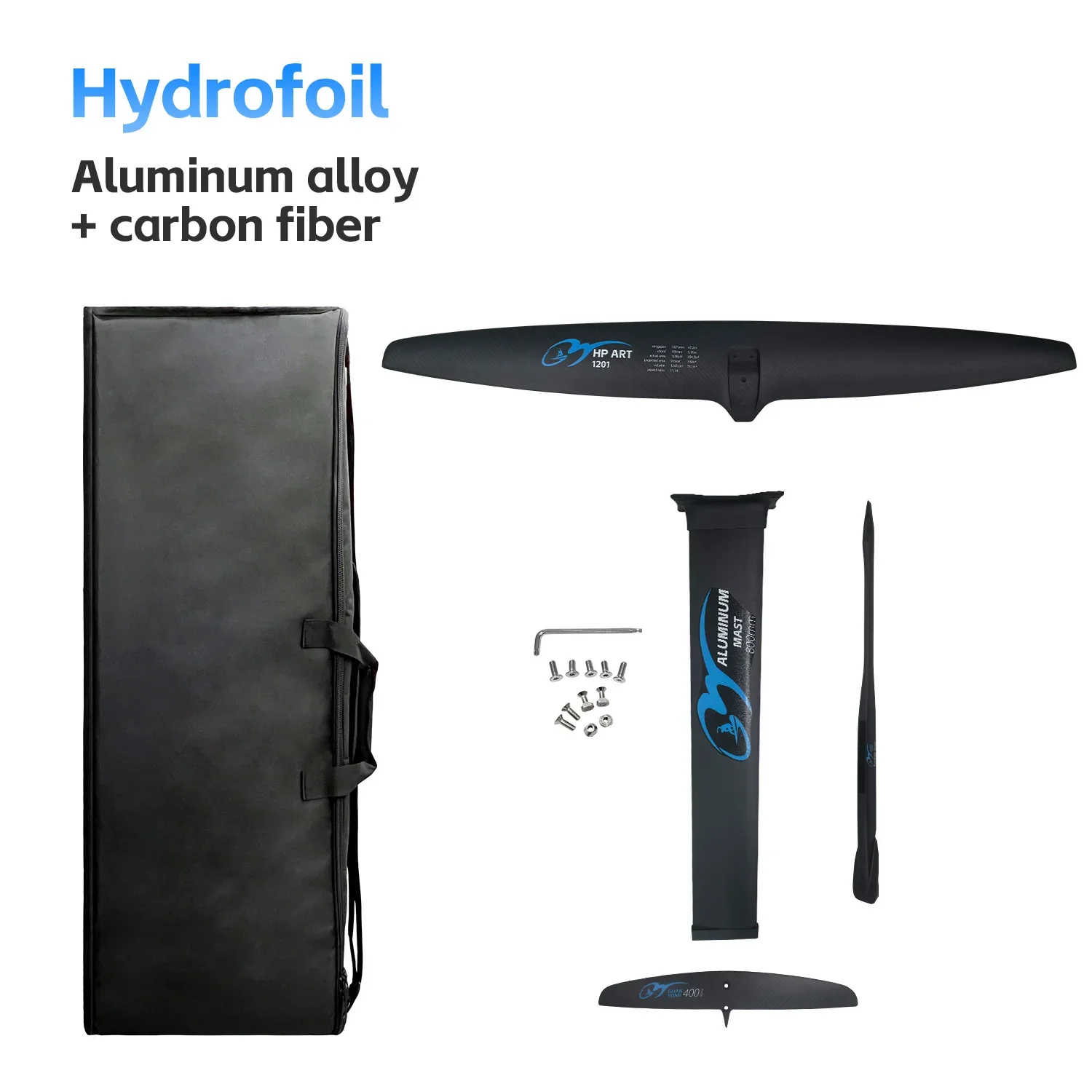 

2024 NEW Design GY-HP ART 1201 Hydrofoil Ultra-Light Advanced Aluminum Carbon Fiber Hydrofoil Easy To Controlled And Steering