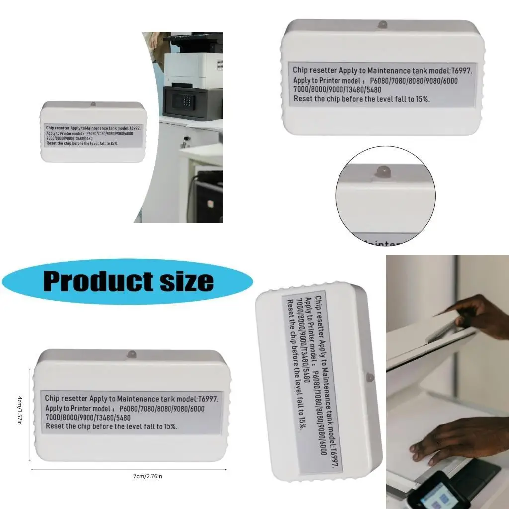 

31BA T6997 Maintenance Chip Resetter Reset Adapter For SureColor P6080 P7080