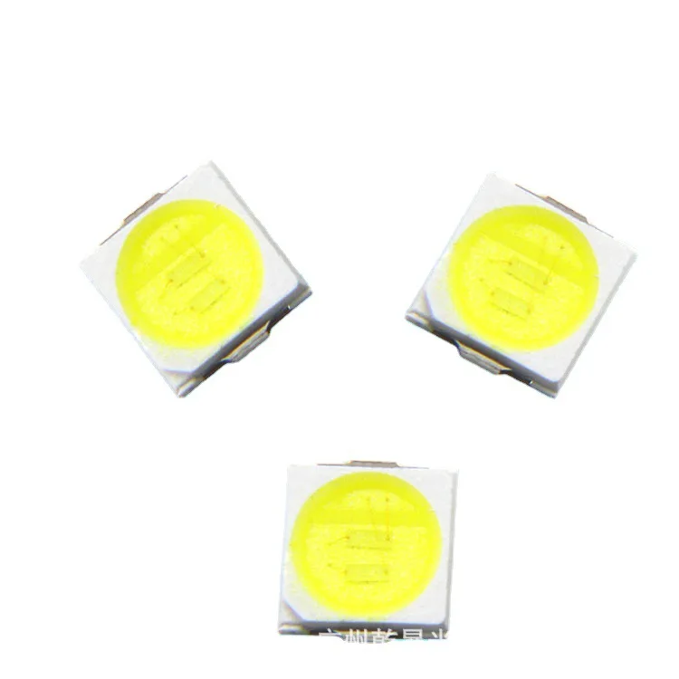 500 pièces SMD LED 2835 5730 puce 0.5W 1W 3V 6V 9V 18V 30V perles lumière blanche 4000K 120LM montage en Surface PCB lampe à Diode électroluminescente