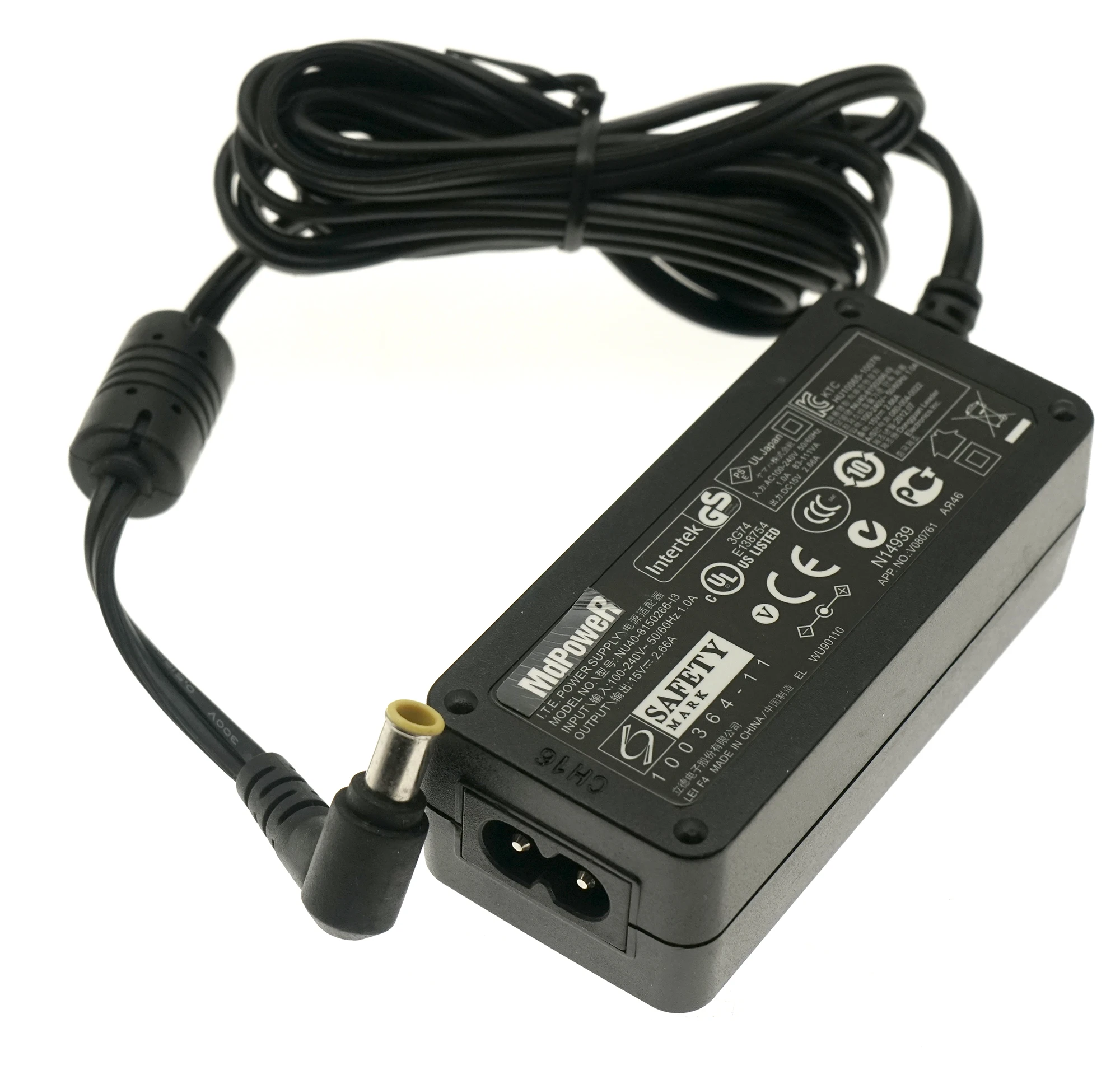 

Original 15V 2.66A Power Supply for Yamaha THR5 THR10 PDX-50 PDX-60 Speaker WZ12150 TSX-W80 80 70 70BU 70BR AC Adapter