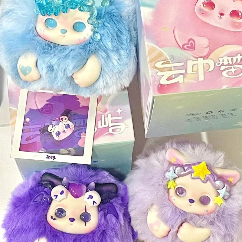 Caja ciega de muñecos de vinilo de la serie Funii Wandering In Wonderiand, caja misteriosa Kawaii, figura de acción de Anime, caja ciega, juguetes de regalo