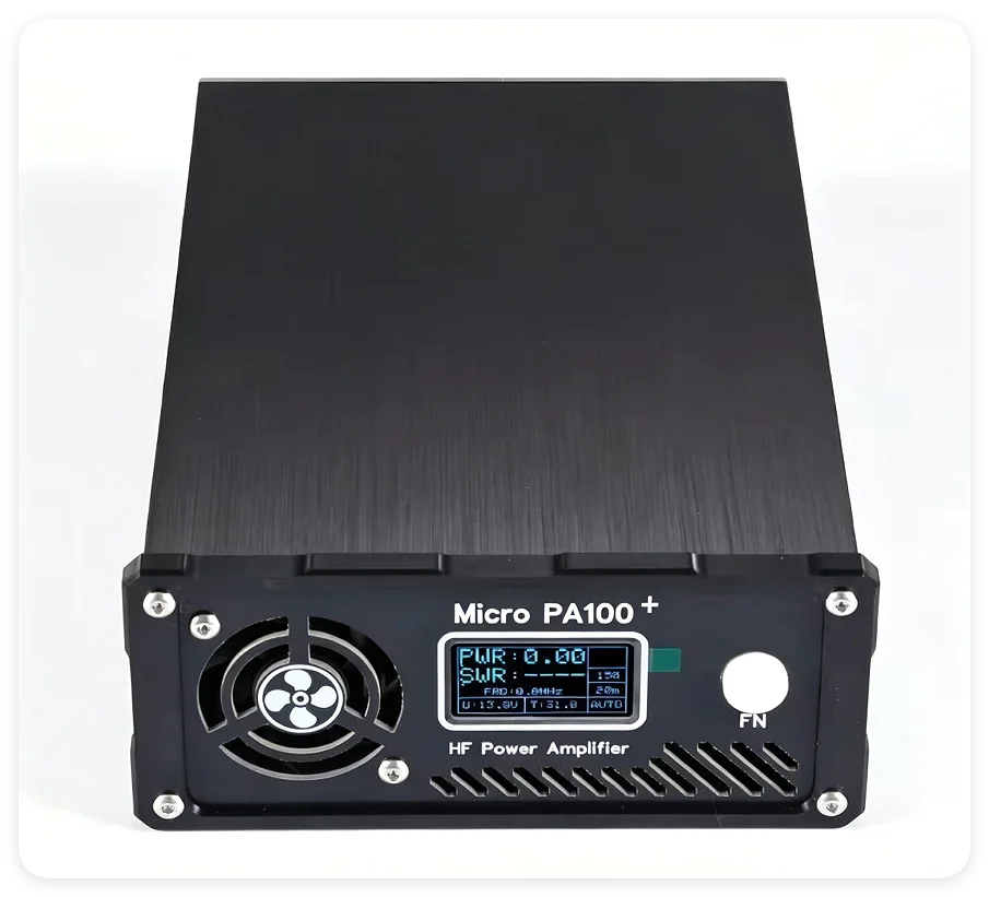 Upgraded Version Micro PA100+ PA100 Plus 3.5MHz-30MHz 100W HF QRP Shortwave Radio Amateur Power Amplifier