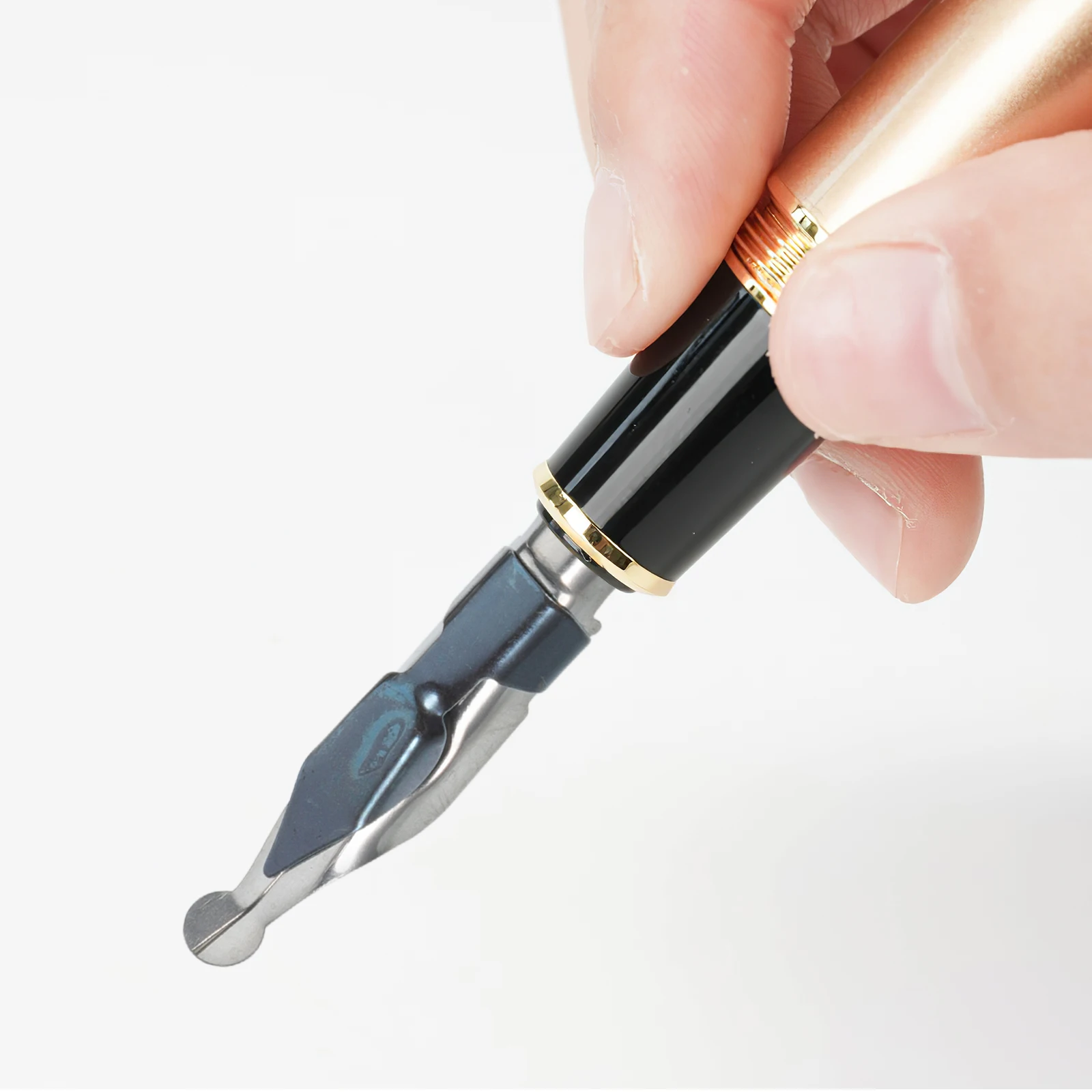 

5 Pcs Dip Pen Nibs Manga Calligraphy Fountain Pen Tips Beginners Lightweight Students Stationery Universal Replacement Teaching