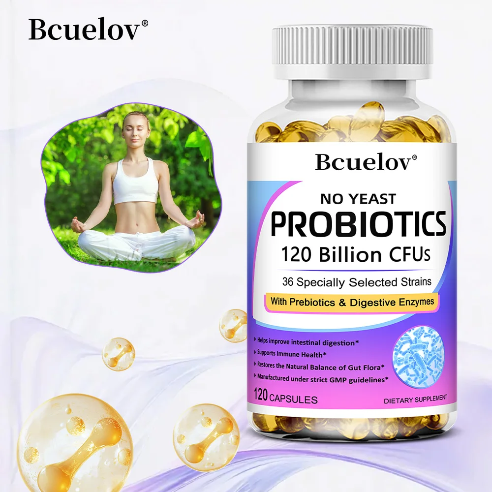 الإنزائمات الهضمية + البروبيوتيك، تعزيز صحة الجهاز الهضمي والمعوية، ودعم صحة المسالك البولية، وتوازن نباتات الأمعاء