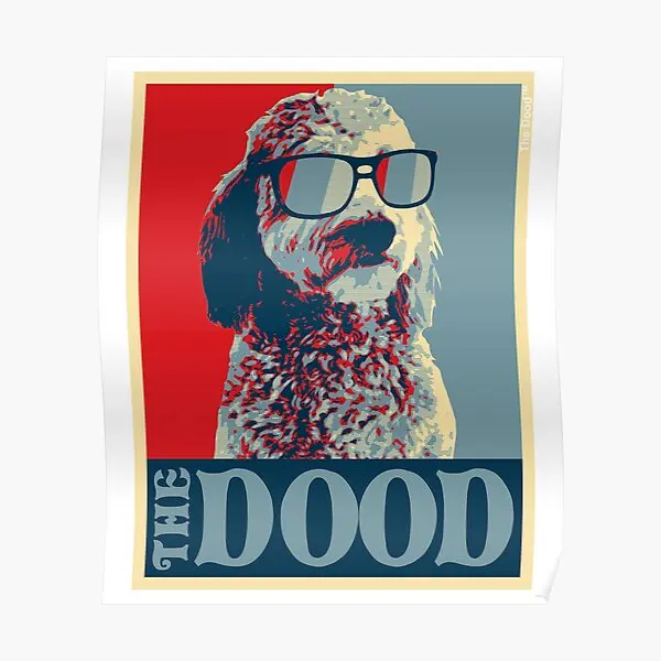 The Dood Goldendoodle Collection  Poster Painting Funny Mural Room Decor Art Vintage Print Wall Decoration Picture No Frame