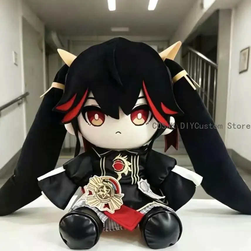 

30CM Anime Lucia GRAY RAVEN：PUNISHING Cute Game Cosplay Fumo Cotton Plush Stuffed Figurine Plushie Clothes Outfit Xmas Gift