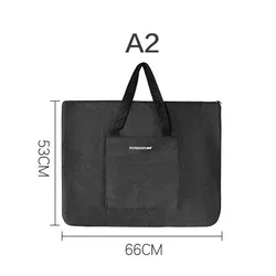 A2 A3 Art Portfolio Waterproof Art Portfolio Bag Drawing Board Bag Art Work Portfolio Backpack Painting Sketch Pad Bag