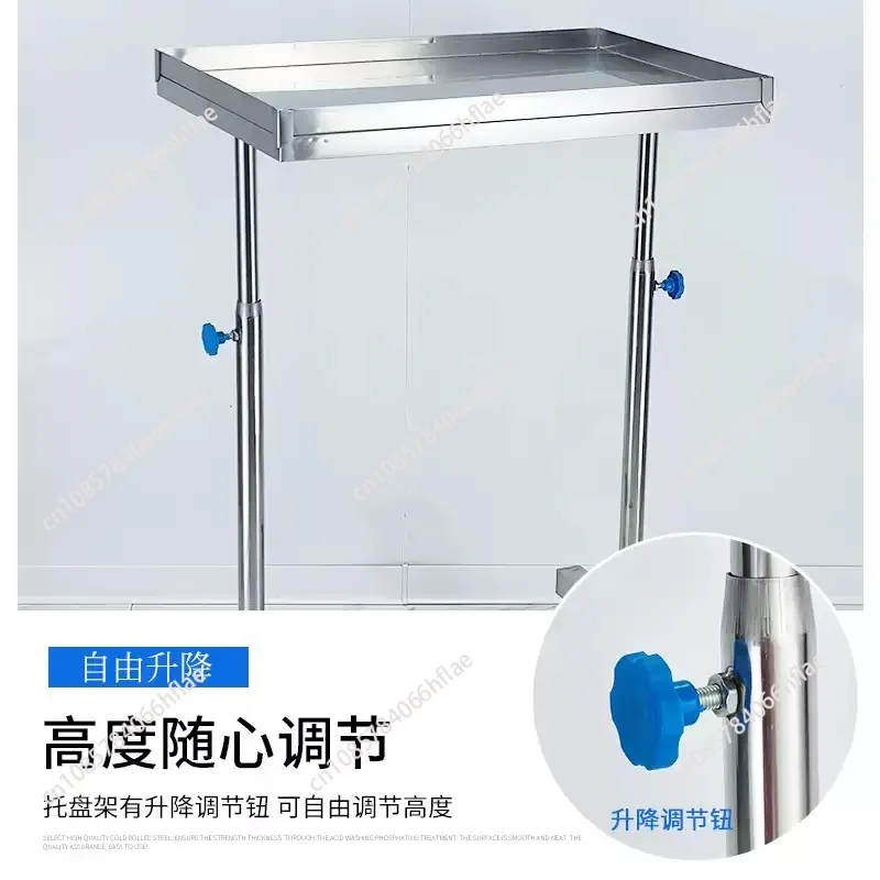 

Усиленные тележки из нержавеющей стали, тележки для парикмахерских, тележки для паллет, вспомогательные тележки, 1 шт.