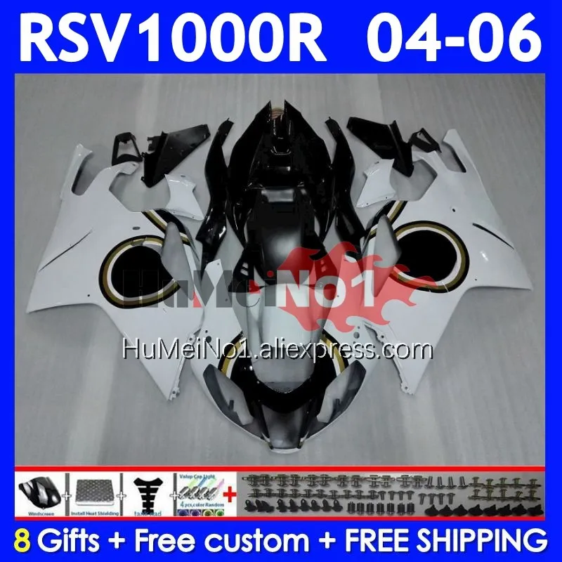 RSV-1000 For Aprilia RSV1000R Mille RV60 Lucky Strike RSV1000RR 314No.22 RSV 1000 04 05 06 RSV1000 R RR 2004 2005 2006 Fairings