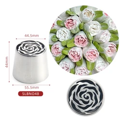 New Arrival Stainless Steel XL Russian Pretty Flower Icing Tip Pastry Piping Nozzle #LBNO48