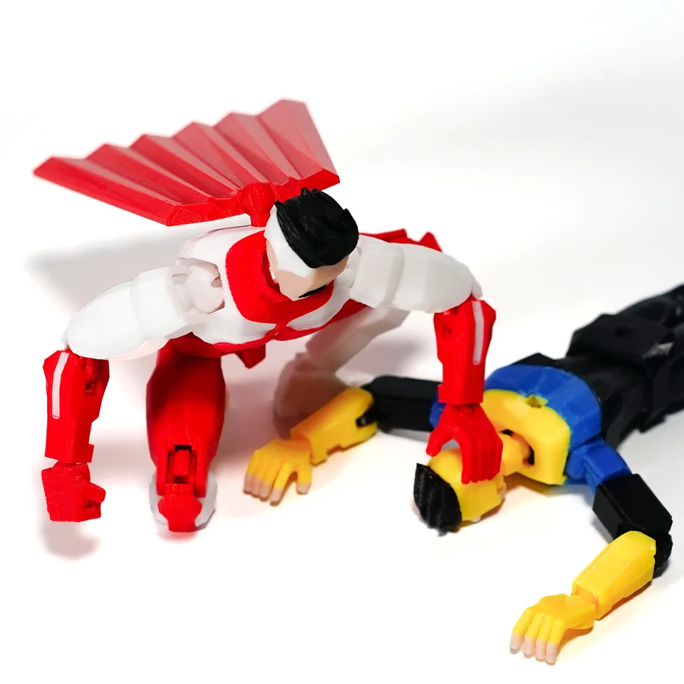 3D Printed Superheroes Invincible Omni-Man Anime Multi-Jointed