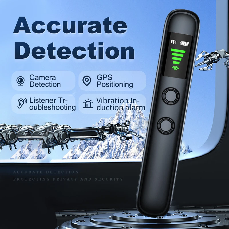 New T66 Infrared Camera Detector ProtectiveAlarm Multi-function Mini Wireless Signal DetectorGPS Tracking Scanner Detector