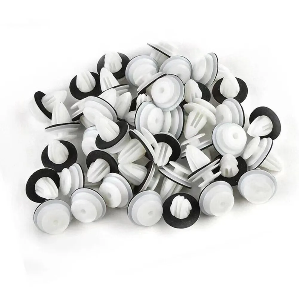50 Stuks Auto Bumper Spatbord Automotive Fastener Clip Auto Algemene Accessoires Auto Binnendeur Panel Card Trim Fastener Clips