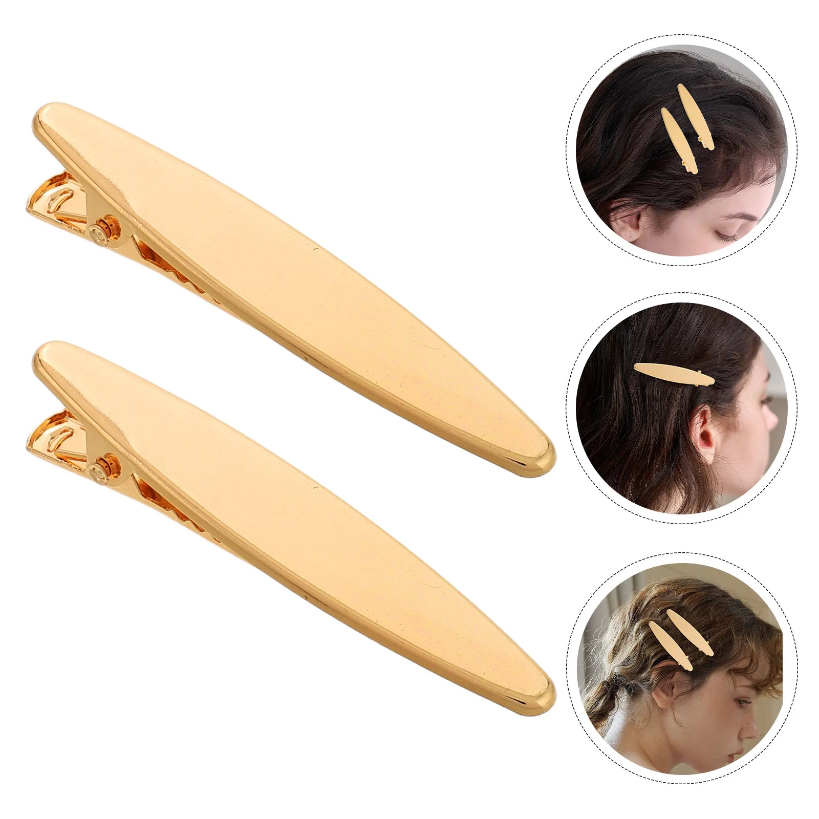 50個入り、上品なゴールドの透かし模様ヘアクリップdiyキット。女性向けの、おしゃれなヘアピンセット。パーティーや結婚式、普段使いに最適なスタイリングピン、バレッタ。