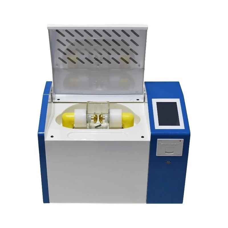 

Compact type Transformer Oil Dielectric Strength Test Set Oil BDV Tester Oil breakdown voltage tester
