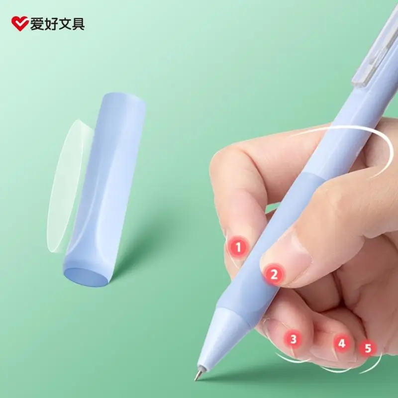 Pen con lápiz líquido gel W89C 0.5 mm Point Gel Pens Pen secado rápido para escribir