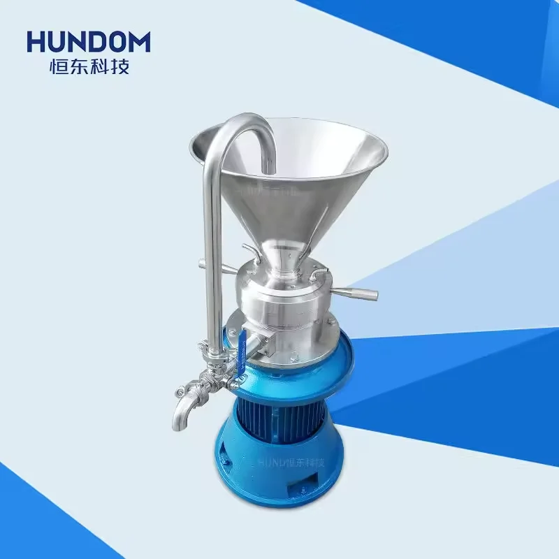 Heng Dong Factory Price High Speed Grinding Machine High Quality Stainless Steel Sesame Paste Colloid Mill Machine