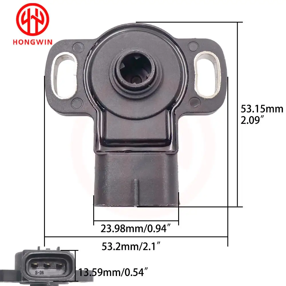 3PCS NEW OEM 13550-13D60 Durable Throttle Sensor For Suzuki Sv650 Sv650S Sv650SA Sv650A 2003-2007 Gsx-R600 1997-2000 13550-13D60