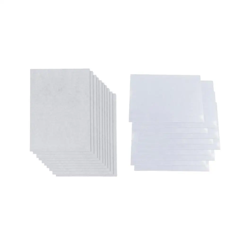 Creative Heat Shrink Film Sheets for DIY Ornaments Keychain Making Art Drawing Pencil Coloring Baking Shrinkable Craft Templates