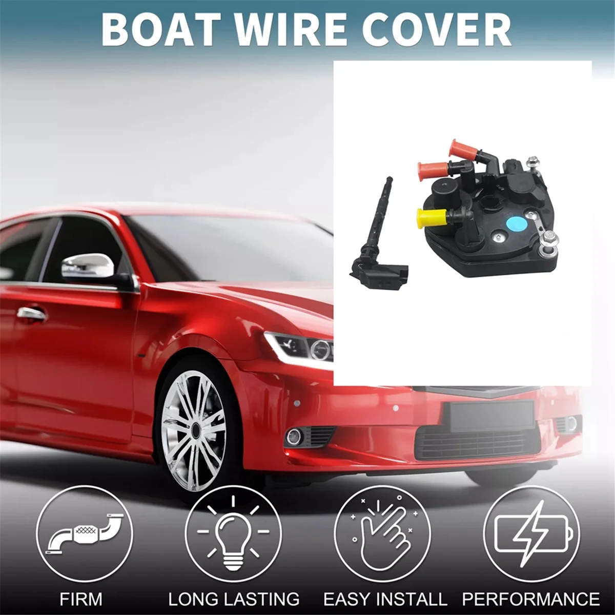 9809757980 Fuel Filter Cover Head with Center Tube for Citroen C3 C4 C5 Peugeot 207 208 508 3008 5008 08-15 9672320980