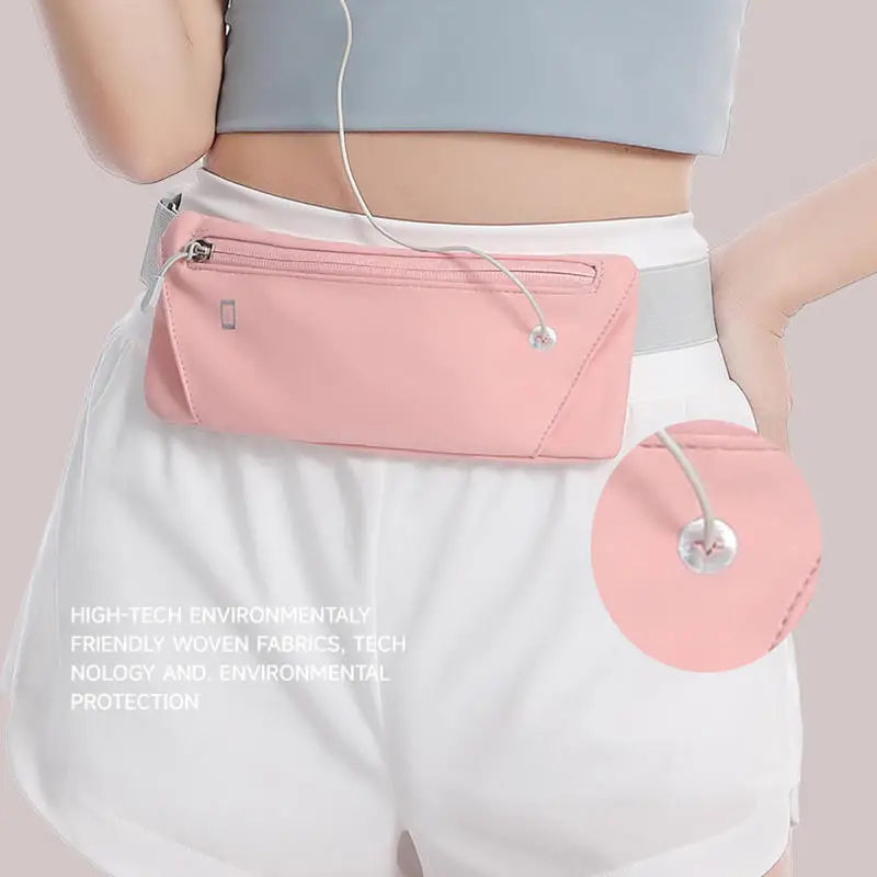 

Sports Jogging Running Waist Bags Belt Pouch Mobile Phones Portable Outdoor Phone Holder Adjustable Strap Sport Bag