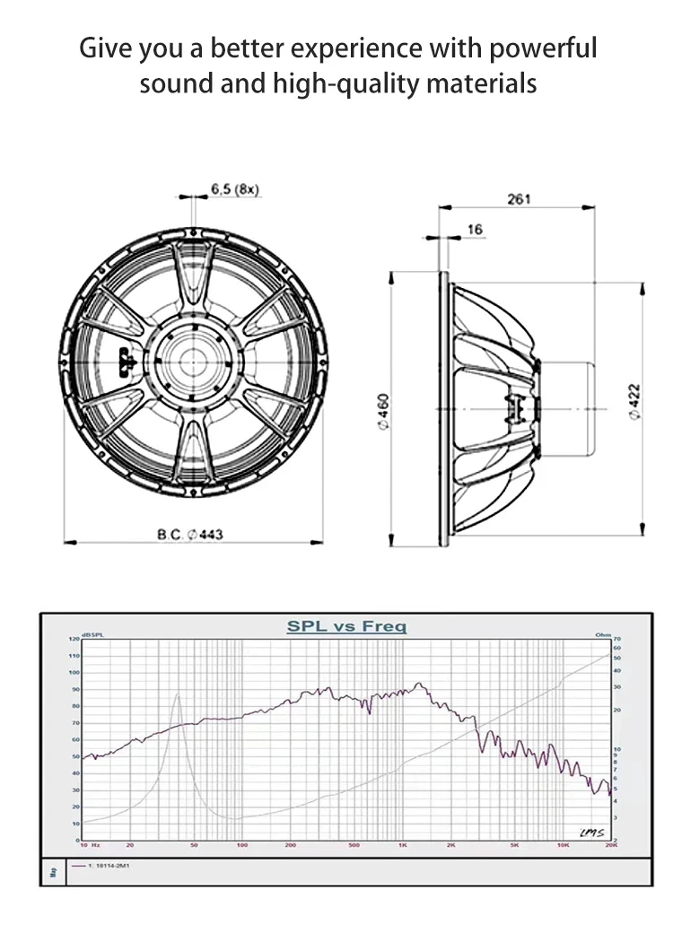

21 Inch 6000W Car Subwoofer Dual Voice Coil N42H Neo Magnet Subwoofer Powered Competition Subwoofer For Car