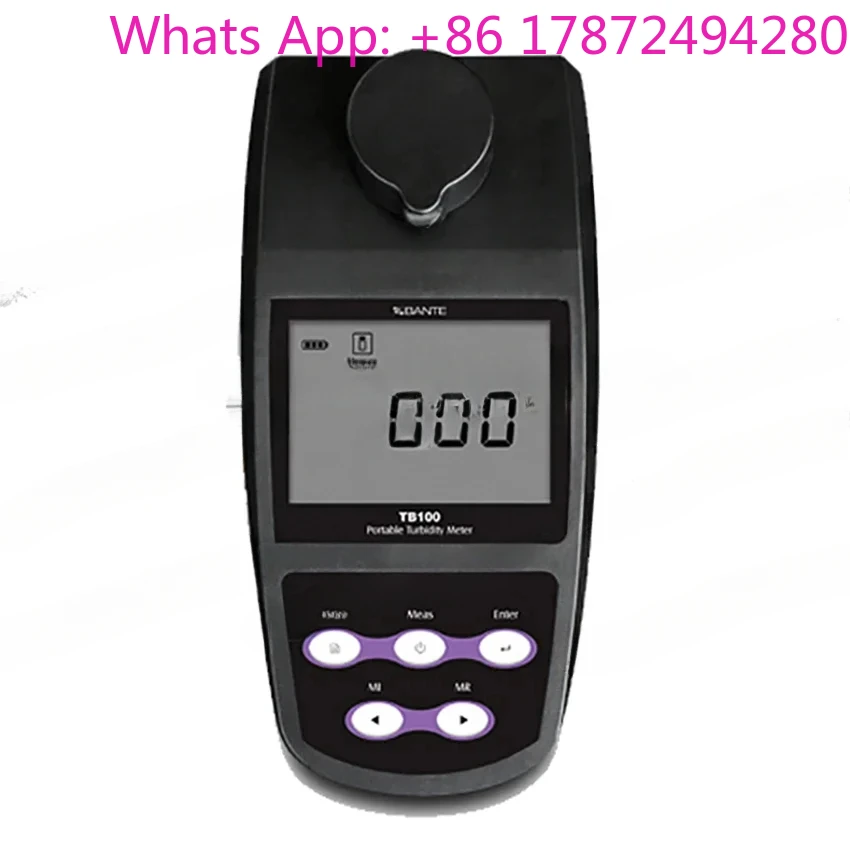 4 Turbidity Units NTU FNU EBC ASBC Portable TB100 Turbidimeter Turbidity Meter Tester with USB Output