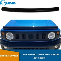 Bonnet Guard For Suzuki Jimny MK4 JB64W-JB74W 2019 2020 2021 2022 2023 2024 2025 3 Door Car Bug Shield Hood Deflector Protector