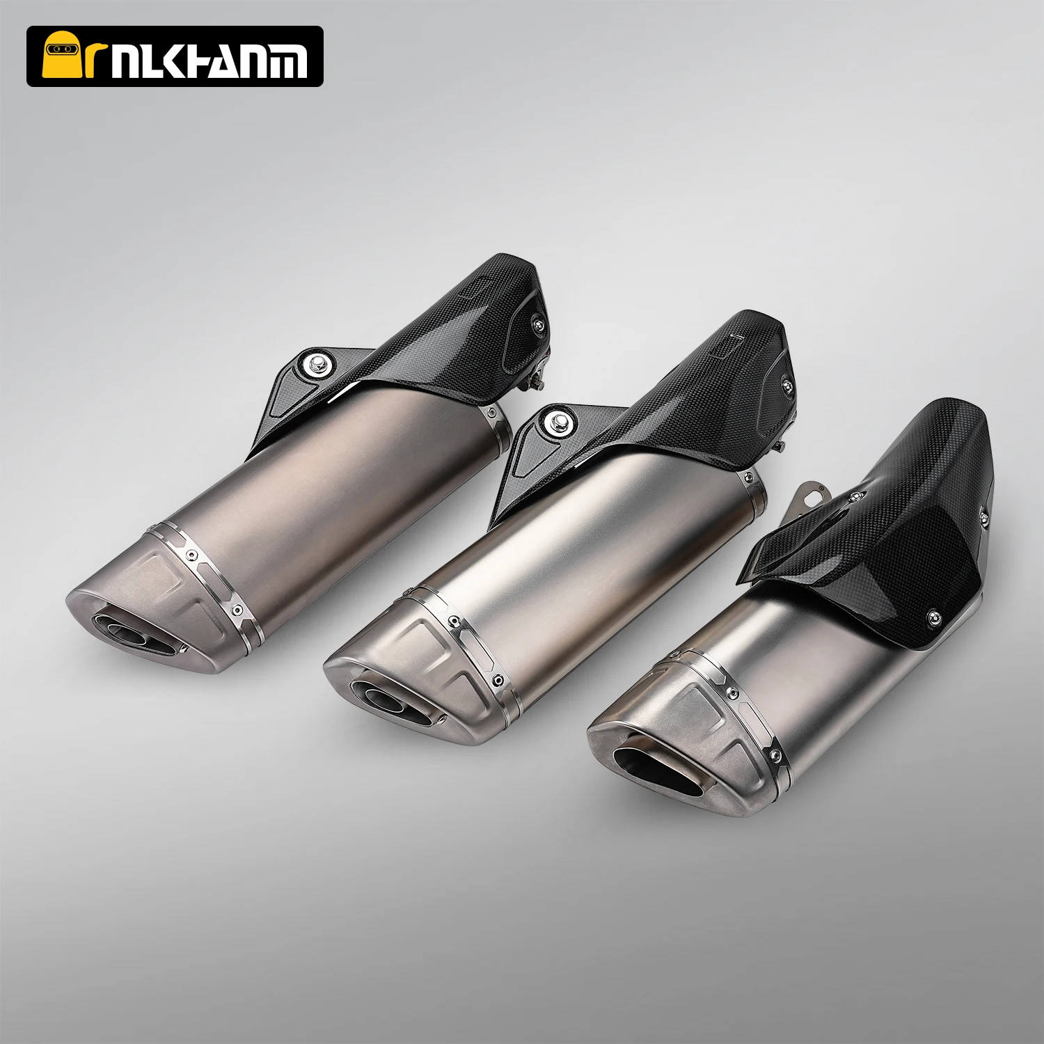 

Slip on R1 motorcycle exhaust system modification Ti.alloy/stainless steel muffler with DB for YZF-R1 2015-2024 MT-10 2015-2021