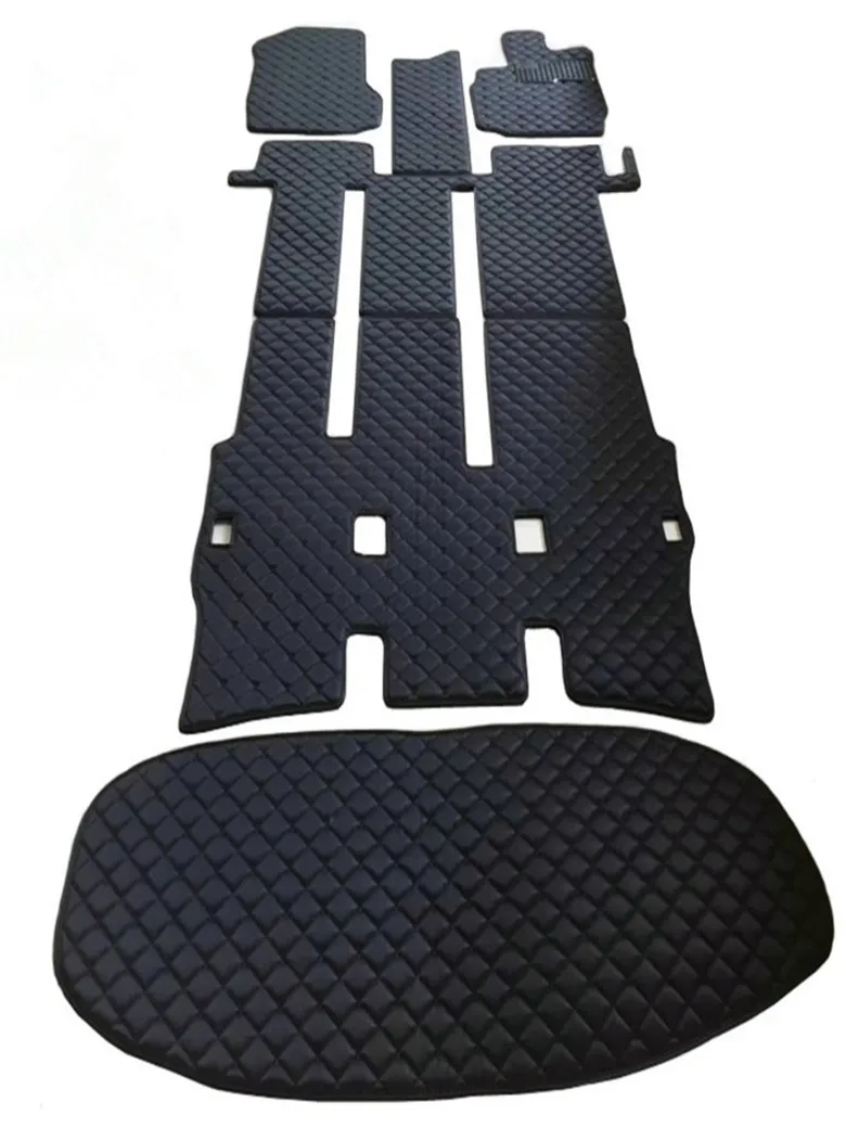 

High quality Rugs, Custom full set car floor mats for Right hand drive Toyota Noah R70 2013-2006 7 8 seats waterproof carpets