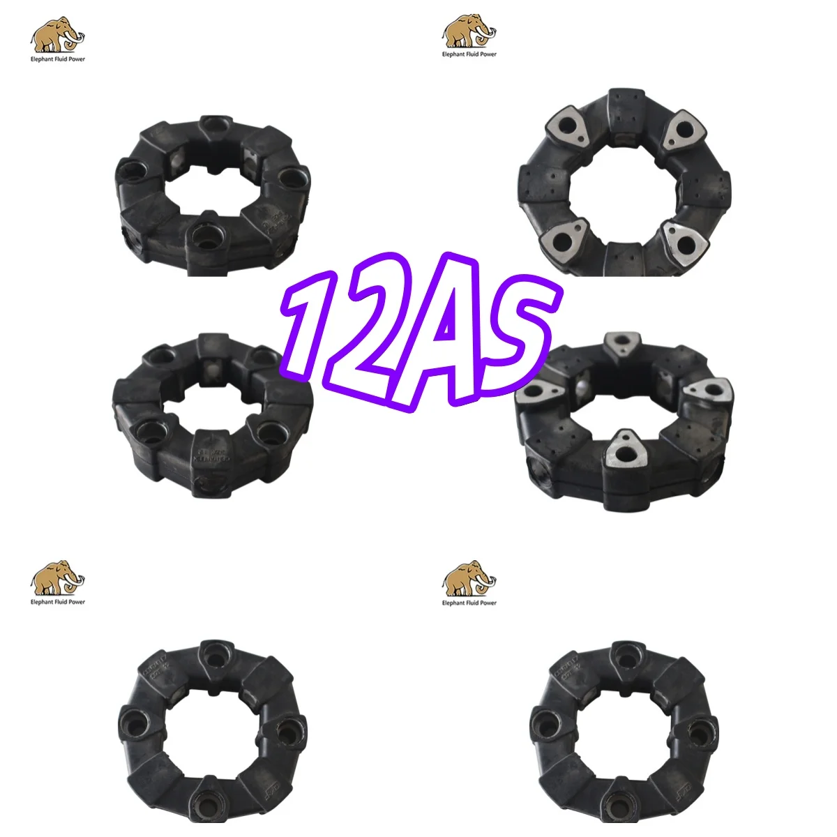 

OEM Standard Flexible Rubber Coupling 12AS for Excavator Hydraulic Pump Parts