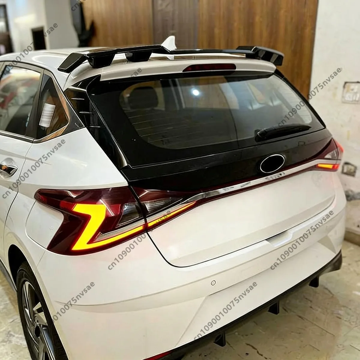 1:1 Performence Upgrade Style Rear Spoiler For Hyundai i20 MK3 i20 N-Line N 2020-2026 Car Trunk Cap Roof Wing Splitter Body Kits