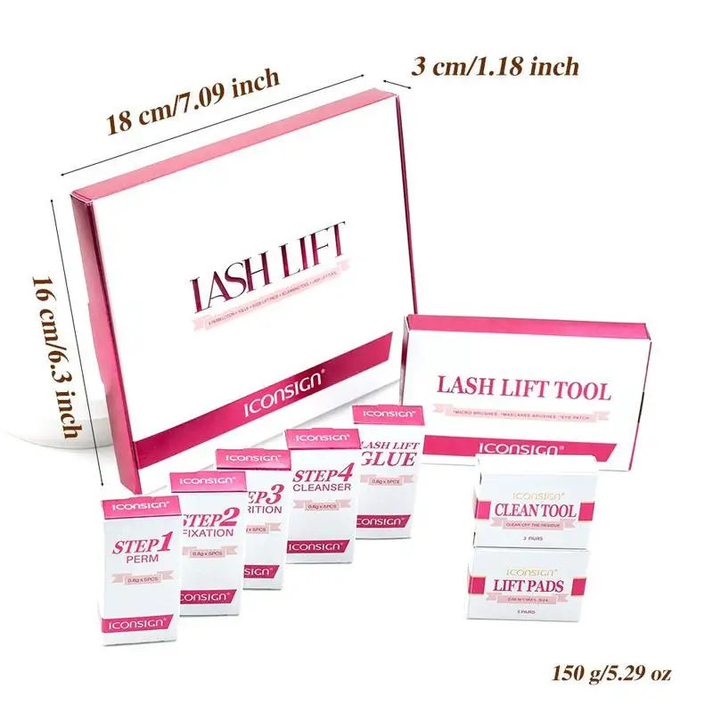 Kit d'extension de cils courbés, rehausseur de cils, pour créer un look glamour lash lift kit professionnel kit rehaussement de cils lash lifting complet cils rehaussement kit