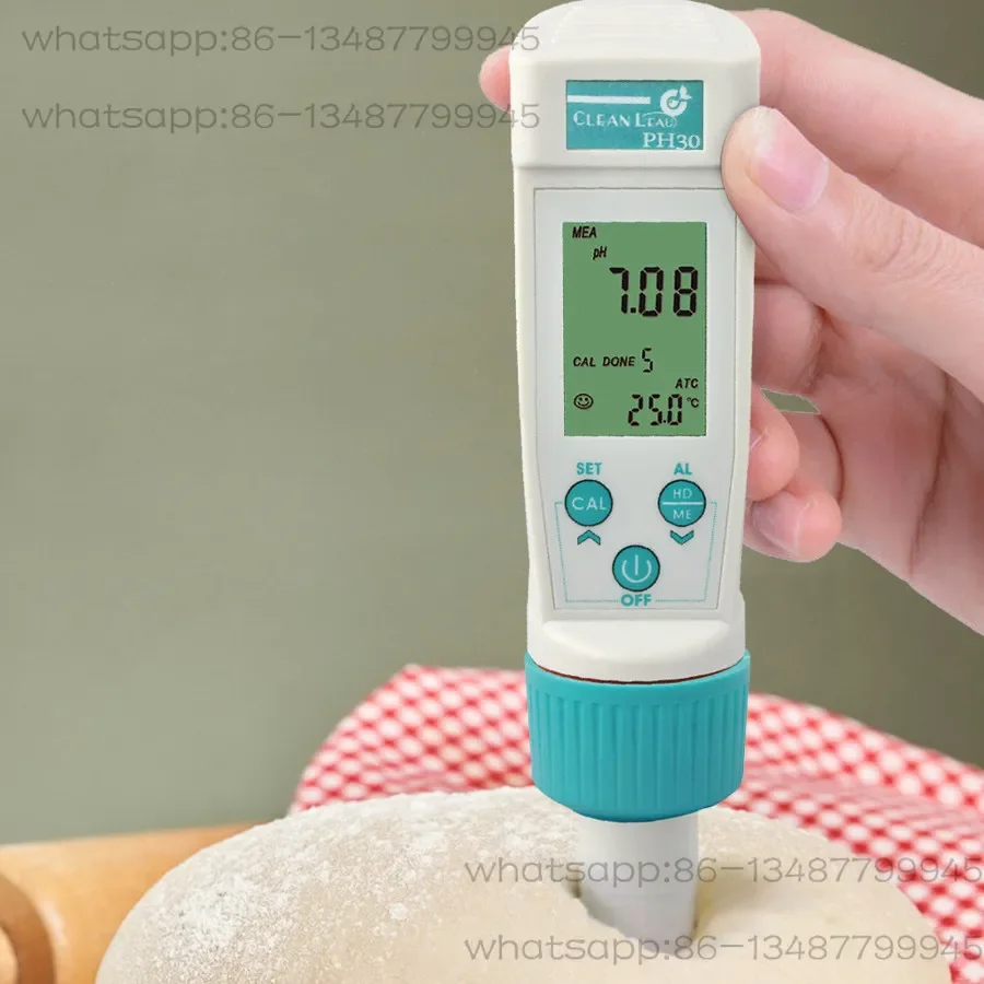 Professional Old Noodle Steamed Bun PH Tester, Rice Milk, Semi-solid Dough, Alkaline Pen, Skin Cosmetics PH Testing